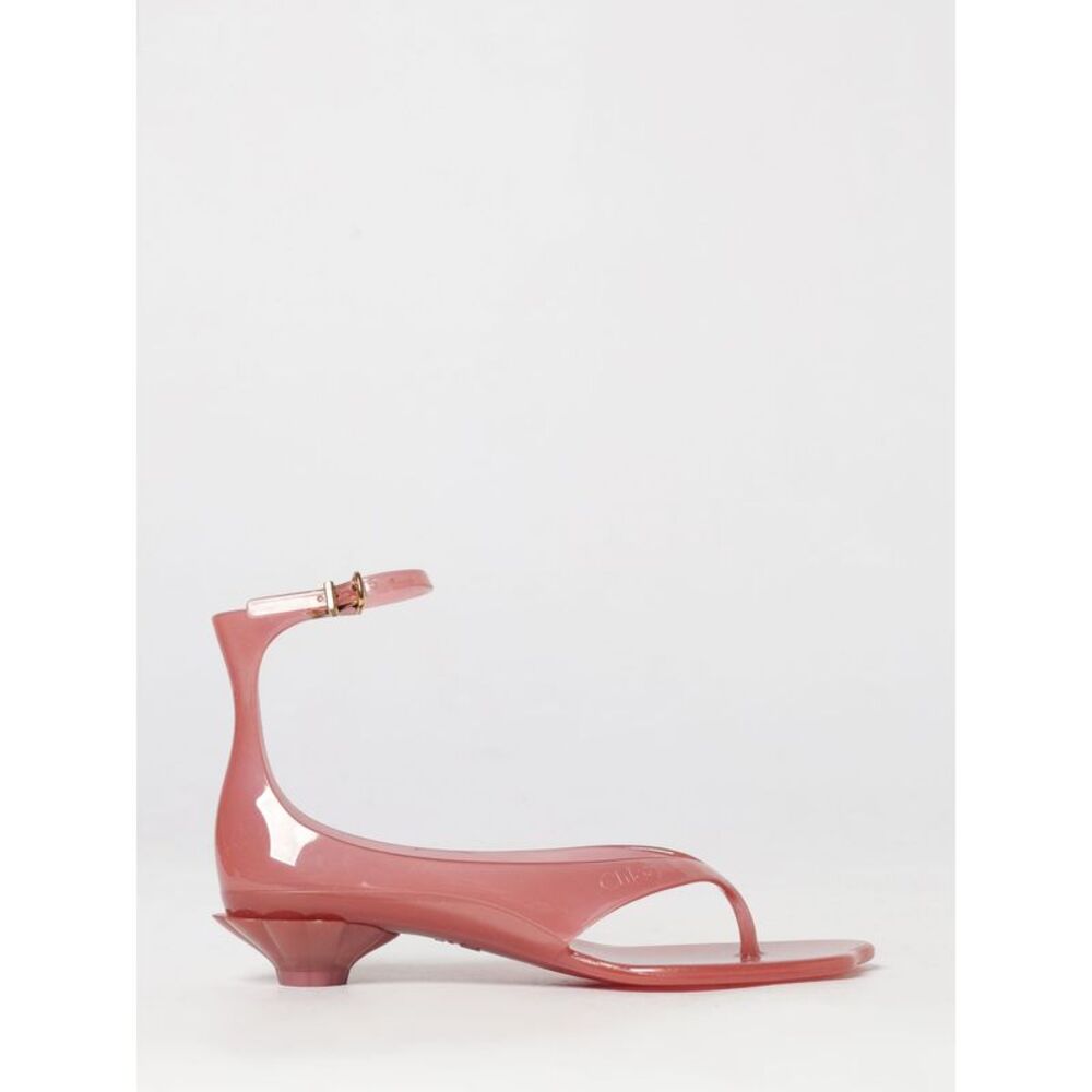 Chloe Women Chloe Jelly Pvc Thong Sandals With Adjustable Ankle Strap